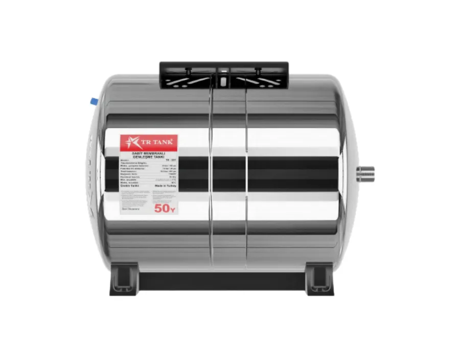 21.webp Hidrofor Tankı Yatay 50 Lt. Paslanmaz - Görsel 1