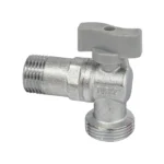 Küresel Çamaşır Makinası Musluğu 1/2-3/4