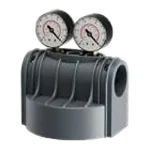 Tesisat Tipi Çift Manometreli Yedek Başlık