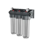 10" Tesisat Tipi Manometreli Deluxe Filtre Üçlü