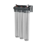 20" Tesisat Tipi Manometreli Deluxe Filtre Üçlü