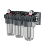 5" Tesisat Tipi Manometreli Deluxe Filtre Üçlü